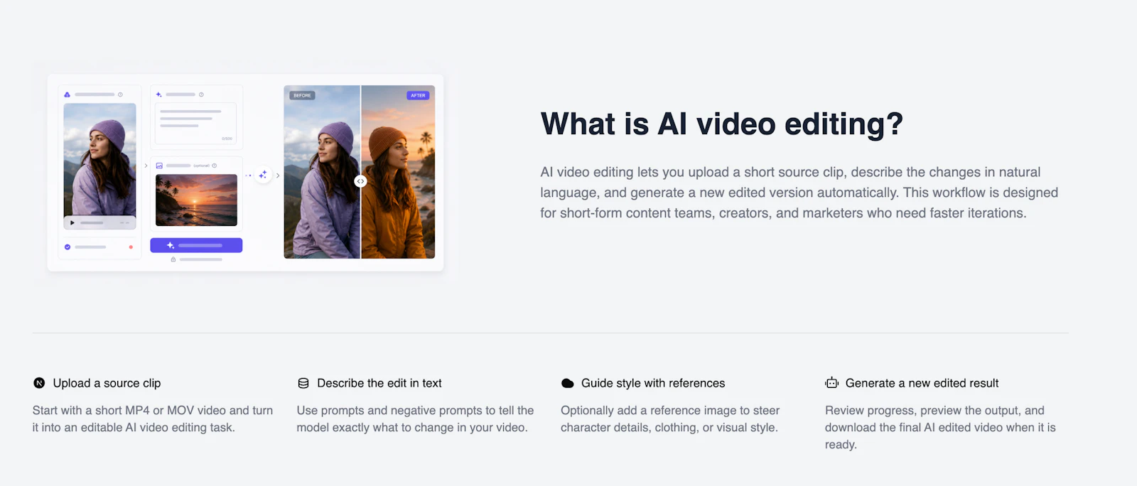 aivideoediting.io screenshot 2