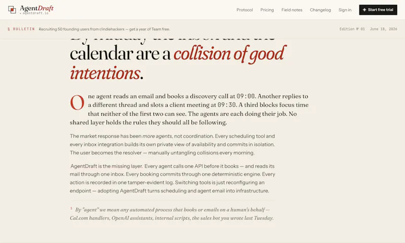 AgentDraft screenshot 3