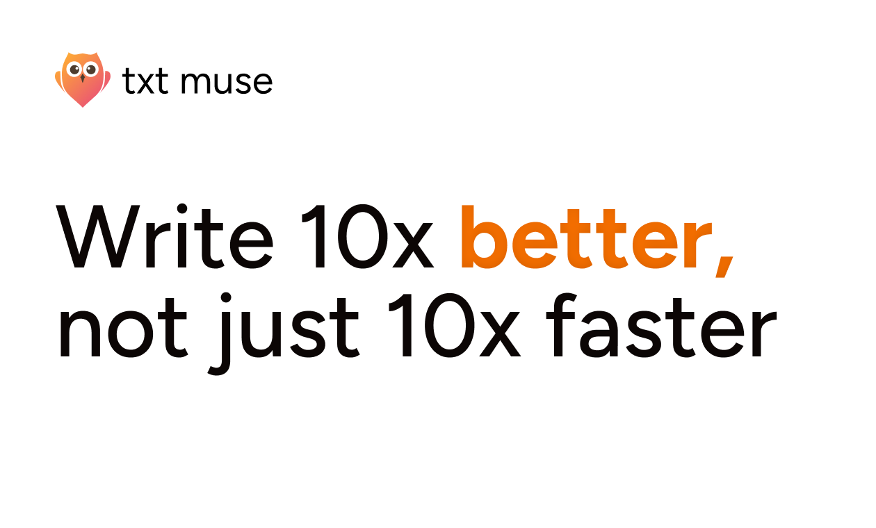 TXT Muse - เขียน 10 เท่าดีกว่า 10 เท่าไม่เร็วขึ้น media 2