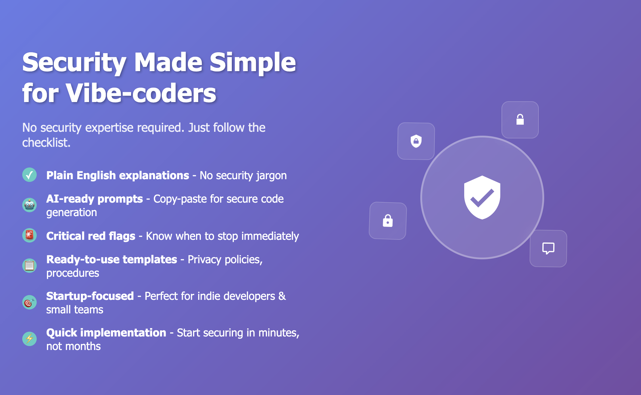 The Security Checklist for Vibe Coders media 2