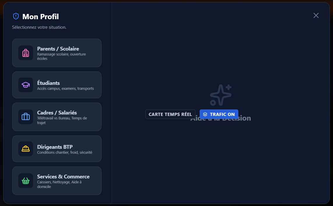 Hexagone Alerte - Screenshot 2 showing product features and functionality
