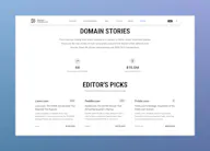 Domain Stories - Big Domain Sales Tales