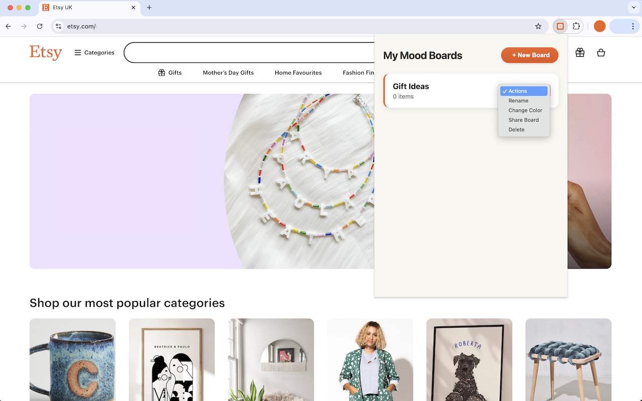 Arch: คณะกรรมการอารมณ์ของ Etsy media 6