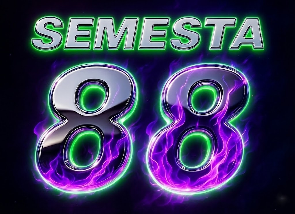 SEMESTA88 - PLATFORM RESMI TERENKRIPSI - Product Hunt launch logo and brand identity