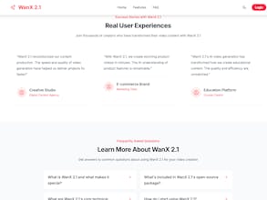 WanX 2.1 by Alibaba Cloud gallery image