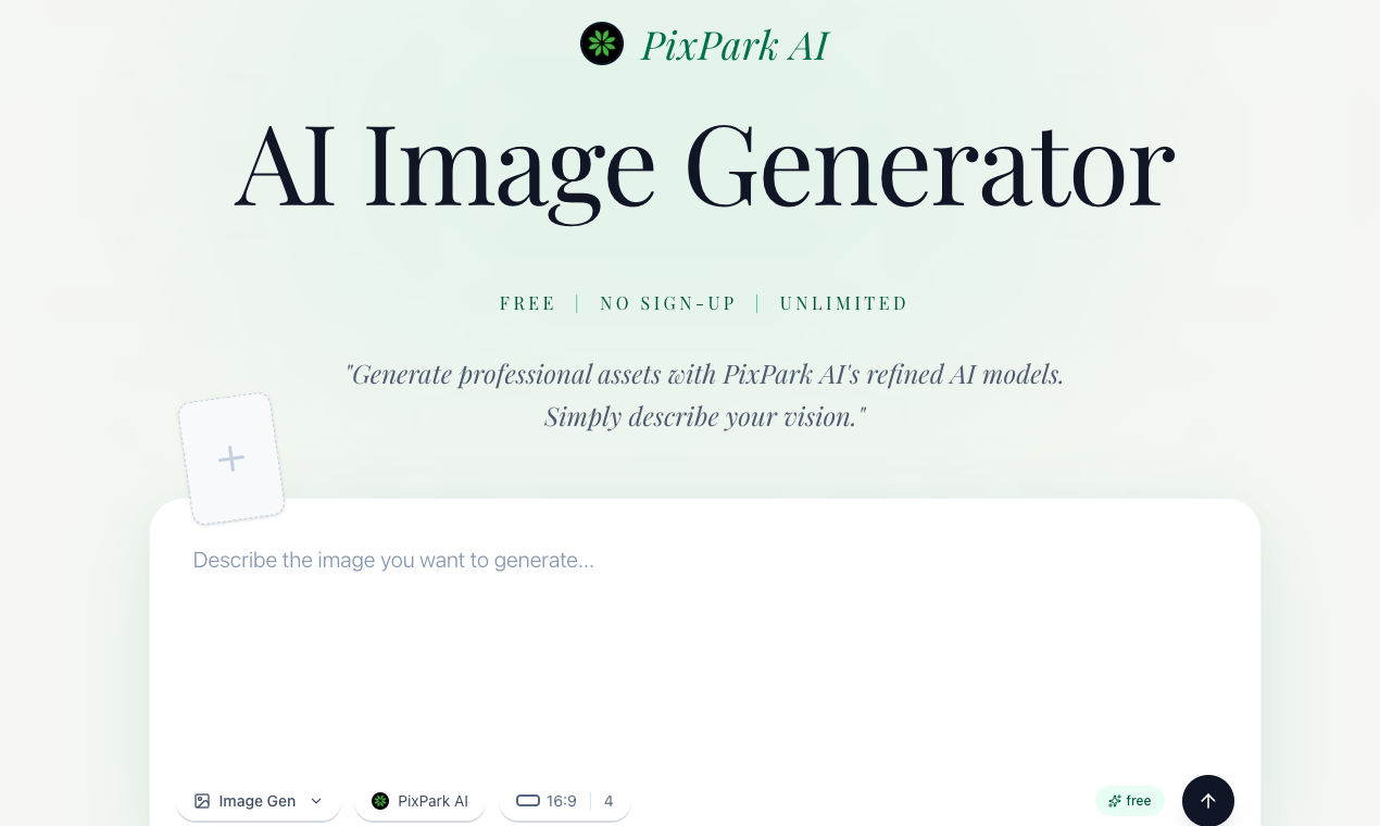 PixPrak AI:  Free AI Image Generator gallery image