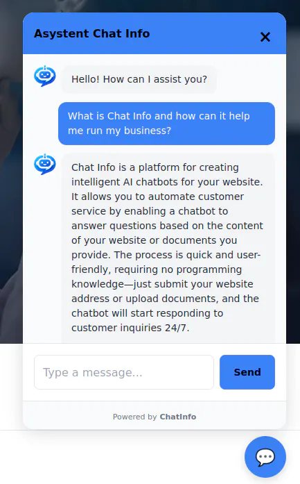 Chat Info gallery image
