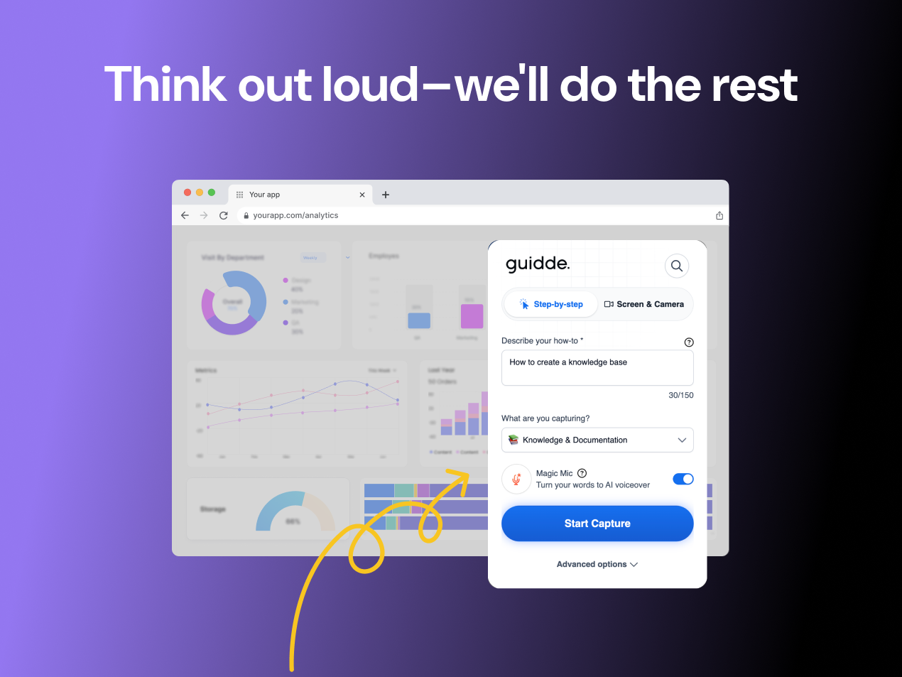 Guidde: AI-Powered Video Documentation with Magic Mic