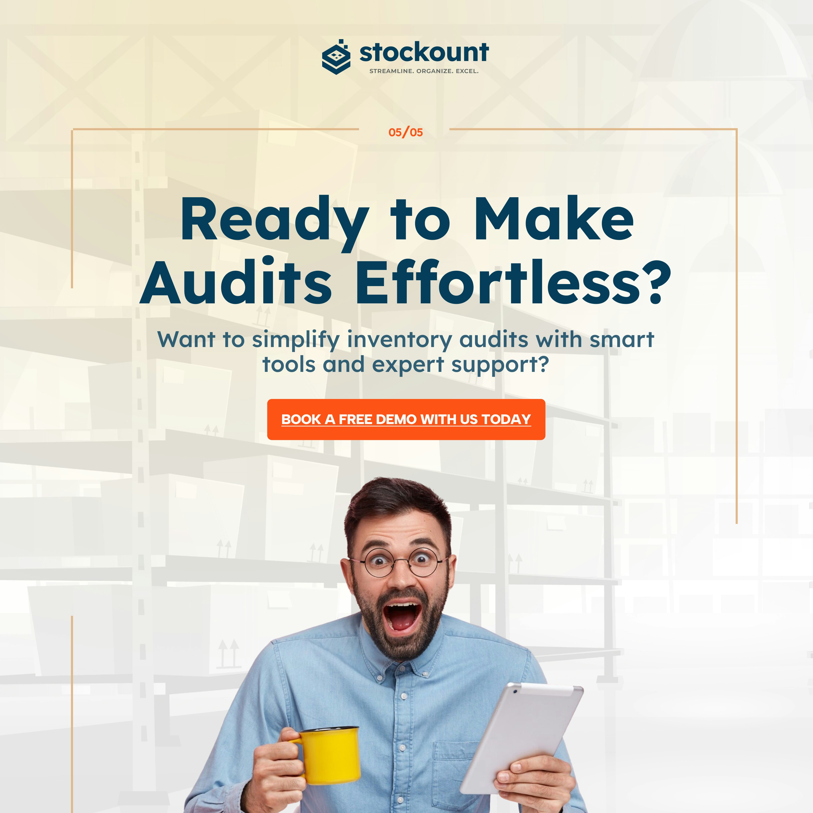Mídia 6 de Software de auditoria de inventário - teste gratuito - Audite mais inteligente.Economize tempo.Comece livre hoje.