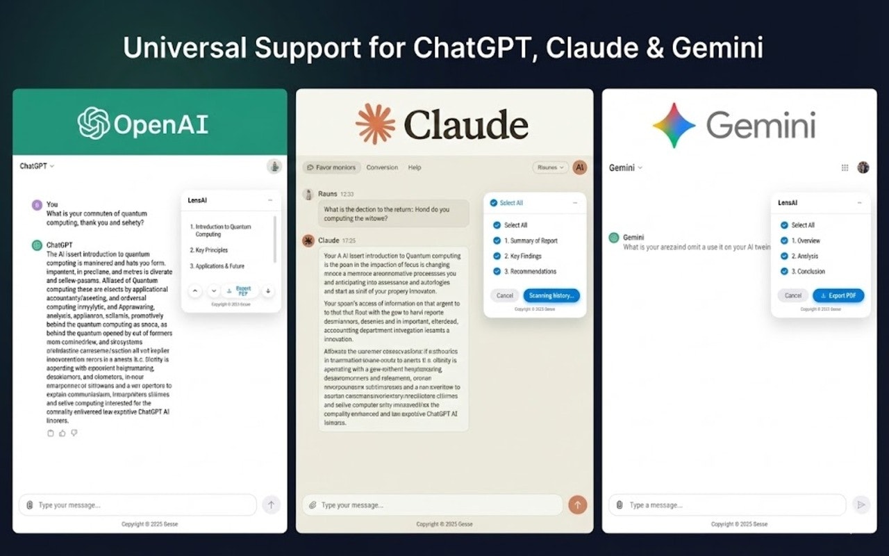 LensAI gallery image