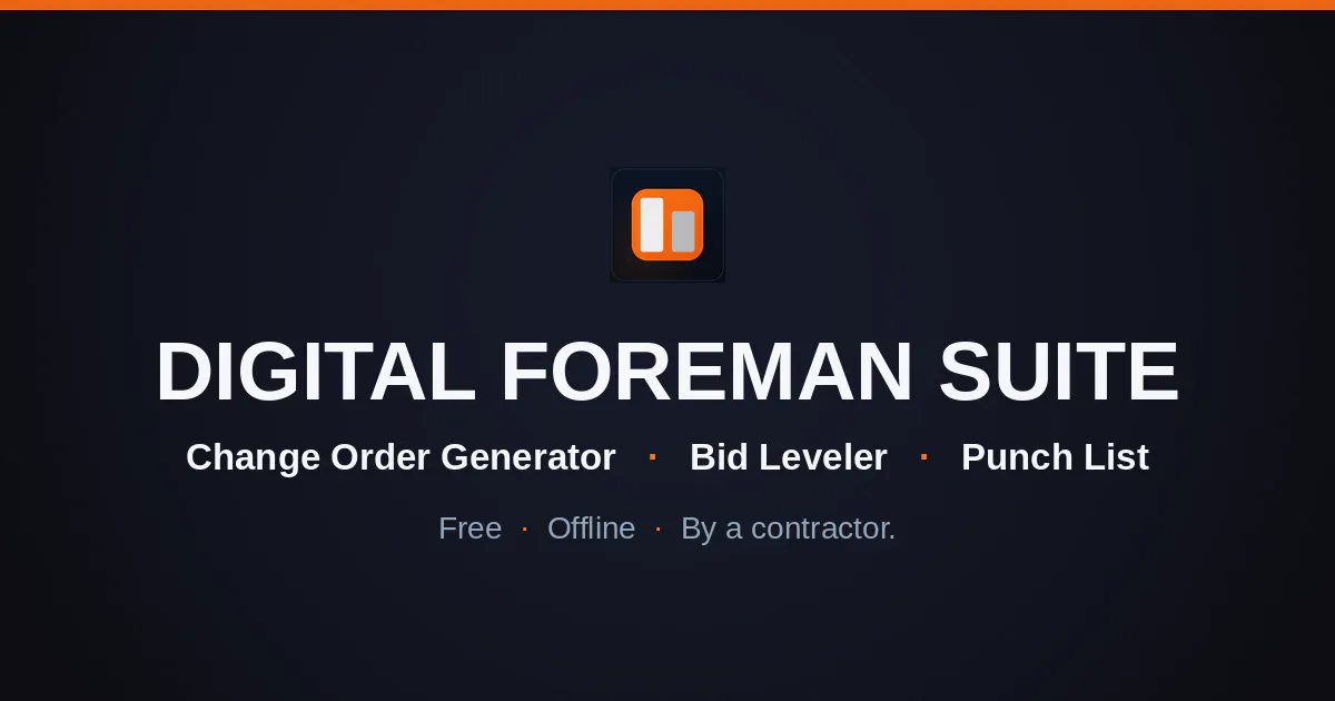 Digital Foreman Suite gallery image