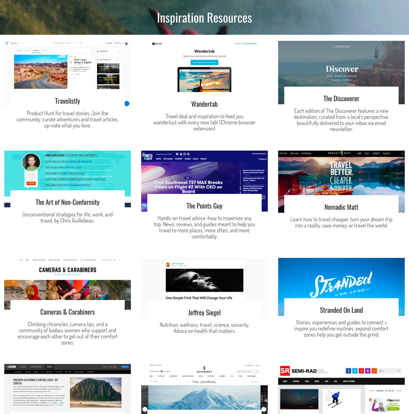 Travel Resources gallery image