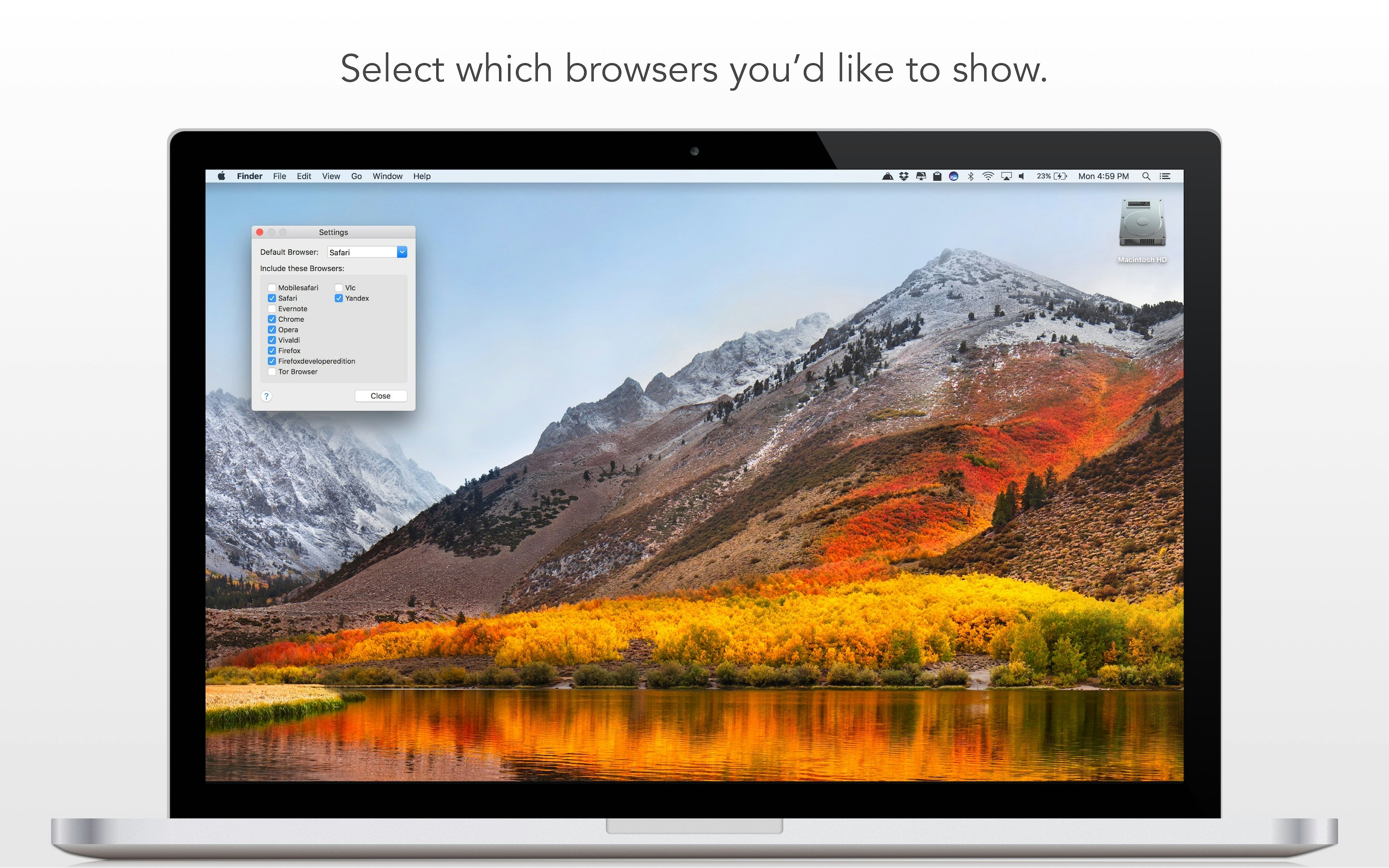 Buffet - Browser Picker gallery image