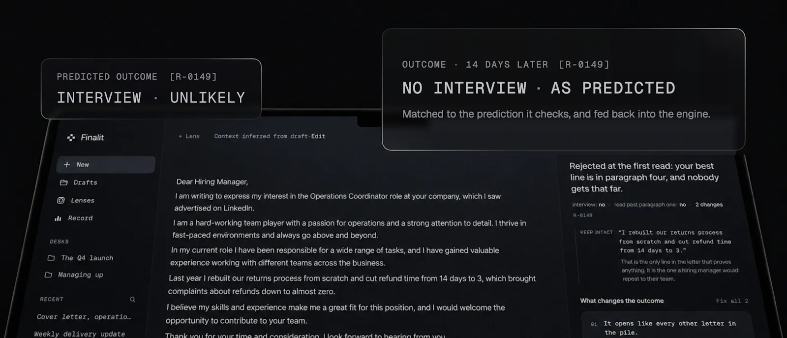 Finalit screenshot 1