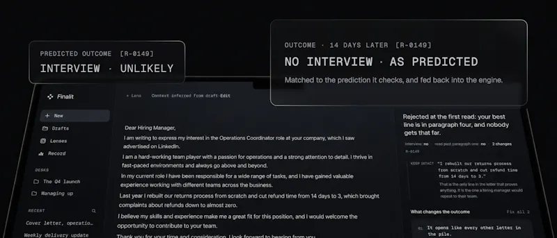 Finalit screenshot 1