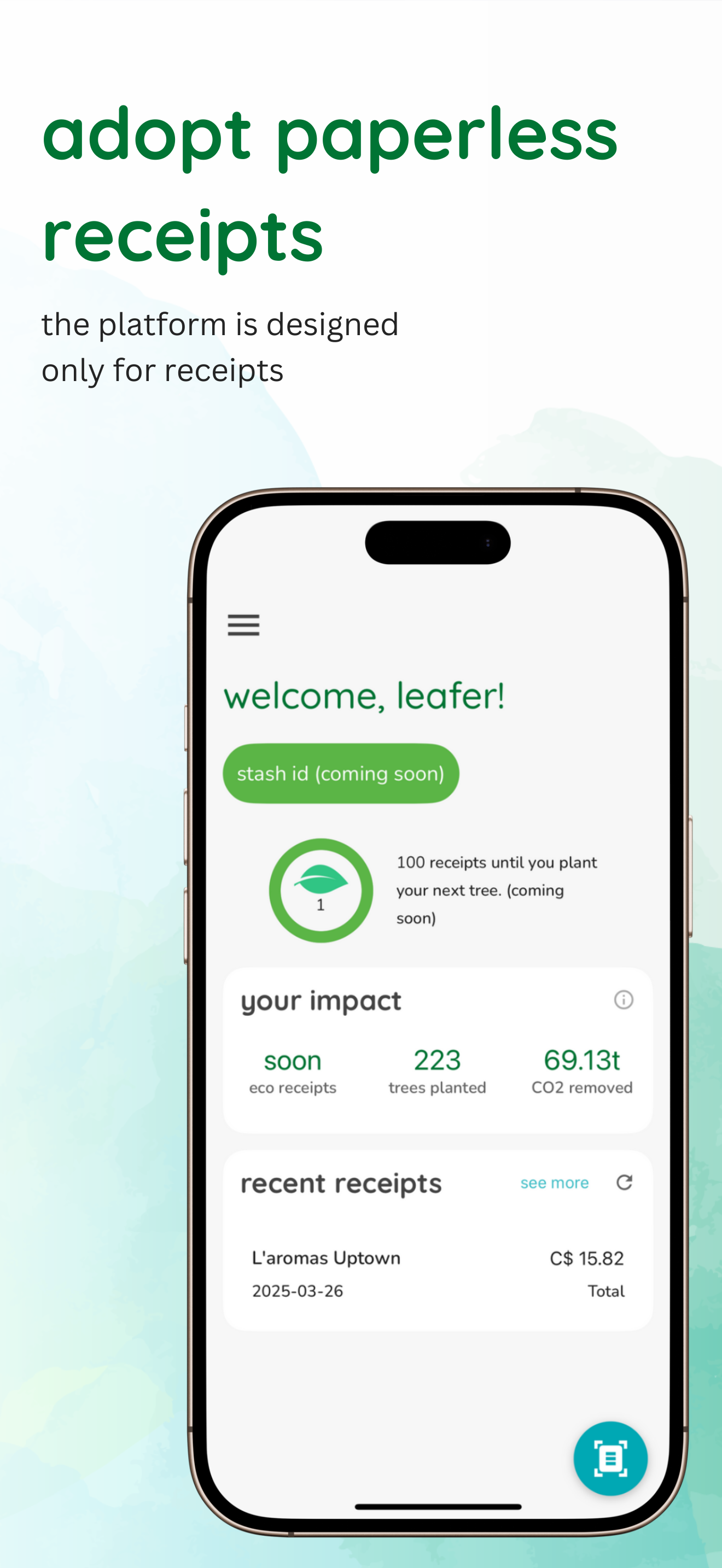Leafstash: Eco & Biên lai media 2