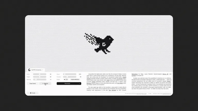 GLYPH Immersive screenshot 1