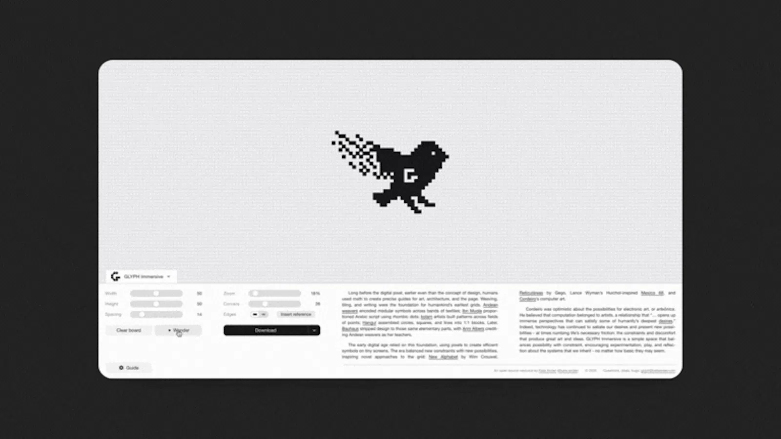 GLYPH Immersive screenshot 1