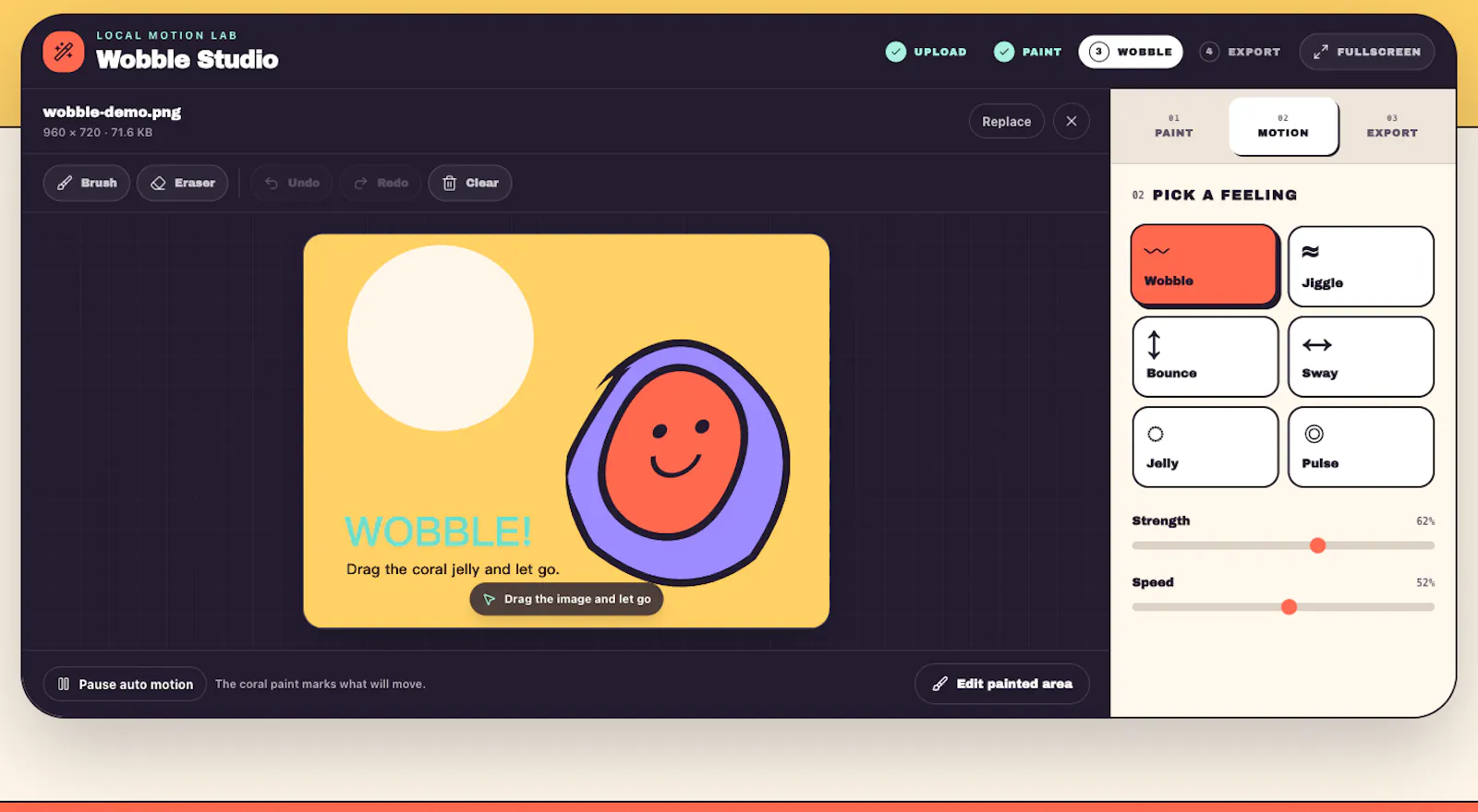WobbleImage screenshot 3