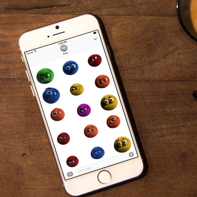 Mighty Rocking Monsters animated sticker pack for iMessage gallery image