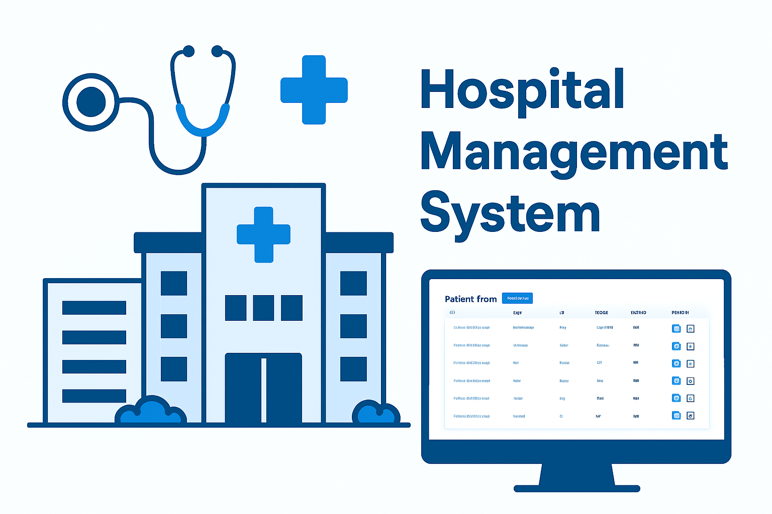 Offline -Krankenhausmanagementsystem - Nahe Sorgfalt jederzeit - kein Internet erforderlich Medien 1