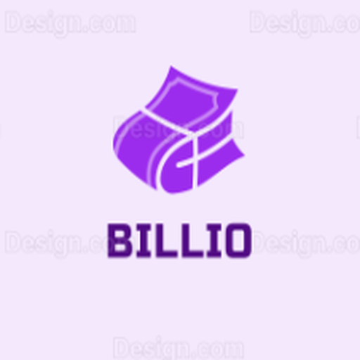 Billio-Invoice App for Small Businesses - Product Hunt launch logo and brand identity