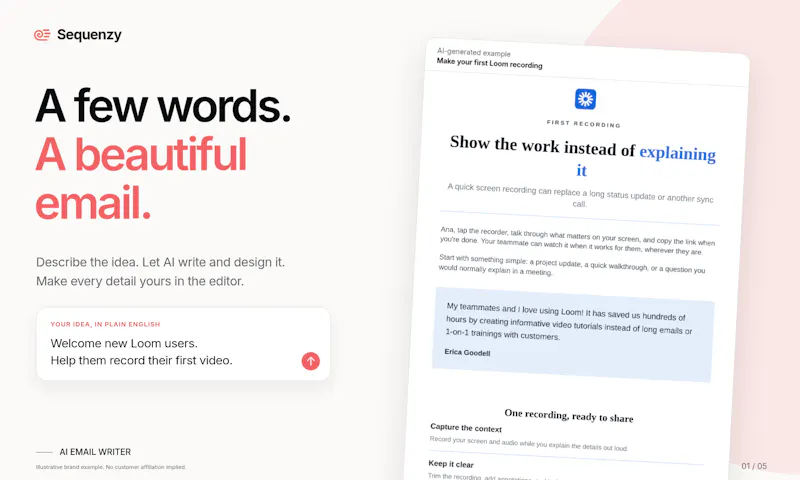Sequenzy: AI-Native Email Marketing Tool screenshot 2