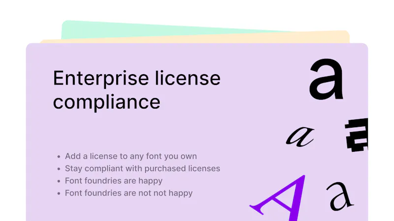 Font licensing made easy by FontBase screenshot 2