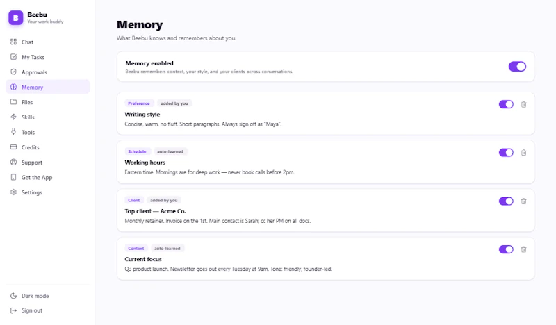 Beebu screenshot 5