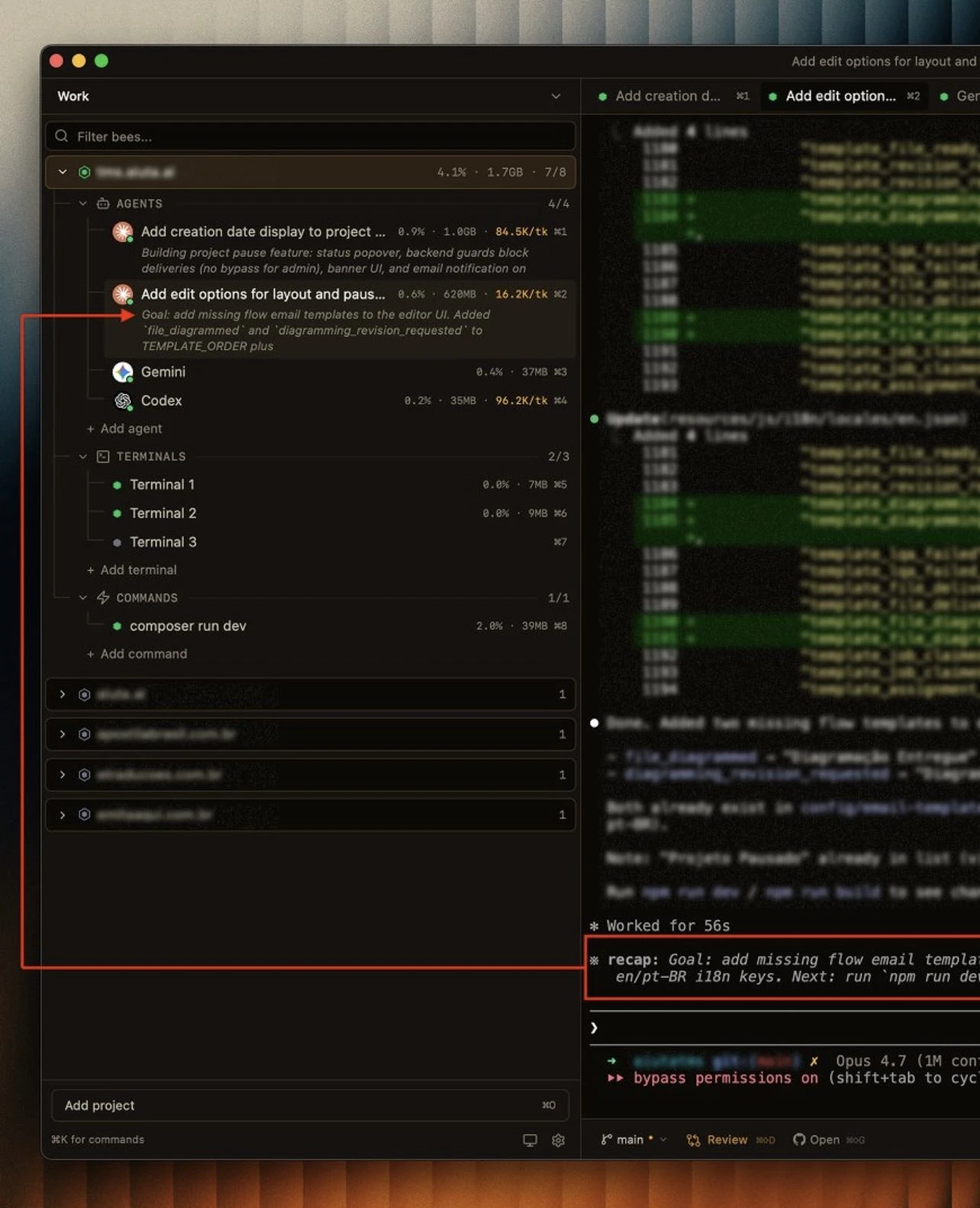 HiveTerm screenshot 3