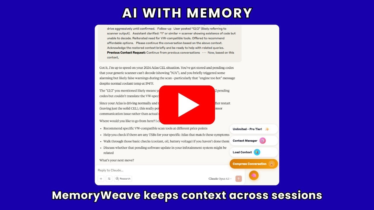 MemoryWeave gallery image