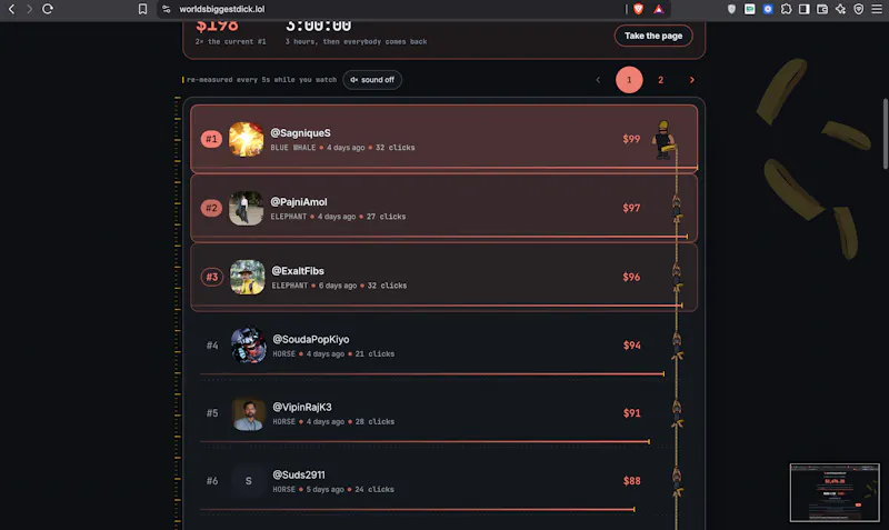 worldsbiggestdick.lol screenshot 3