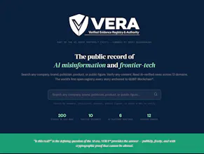 VERA™ — The SSL for AI gallery image