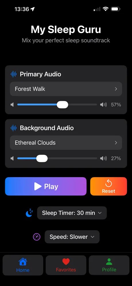 My Sleep Guru - Screenshot 3 showing product features and functionality