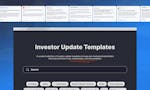 Investor Update Templates image