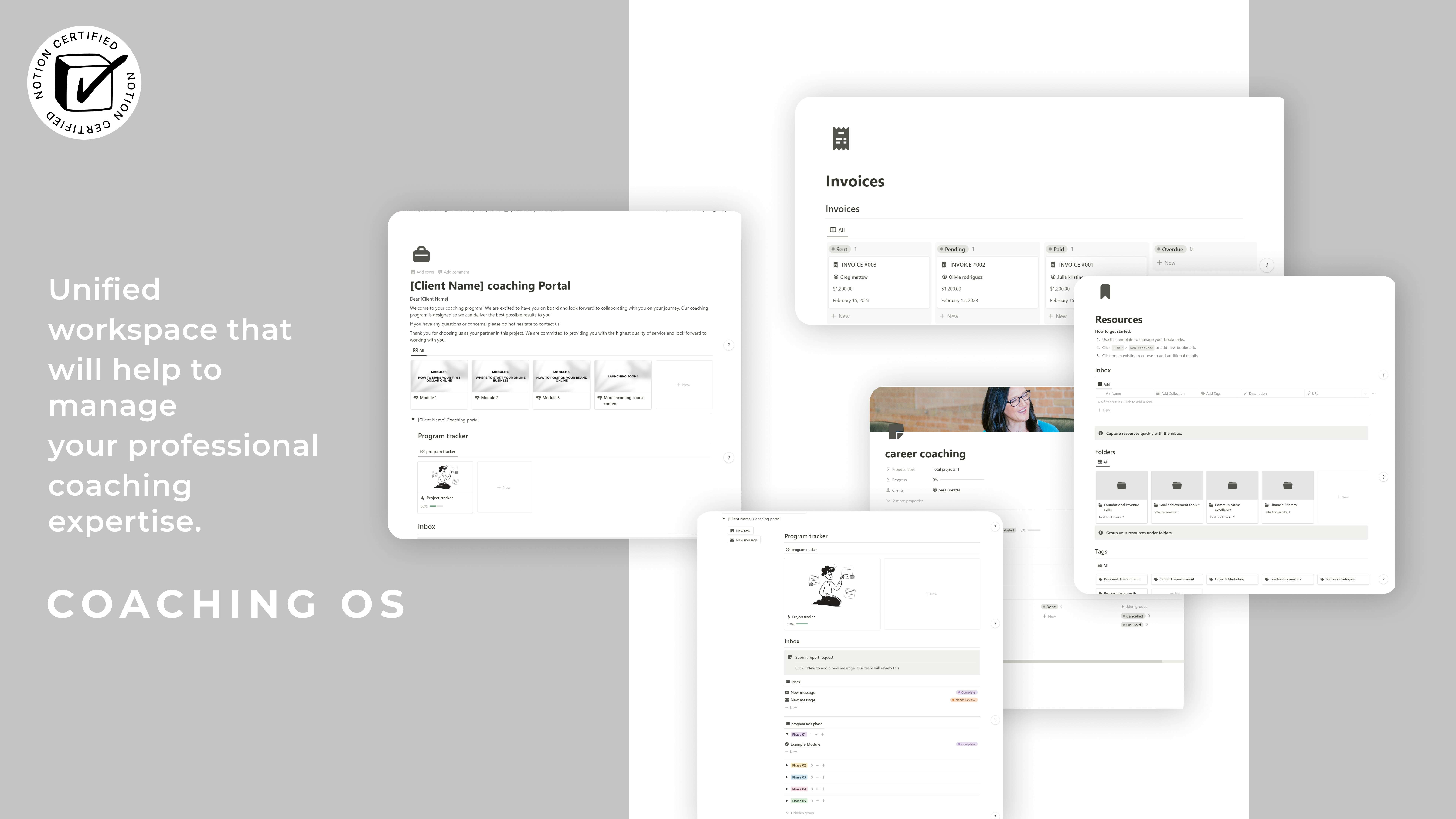 Notion Coaching OS media 7