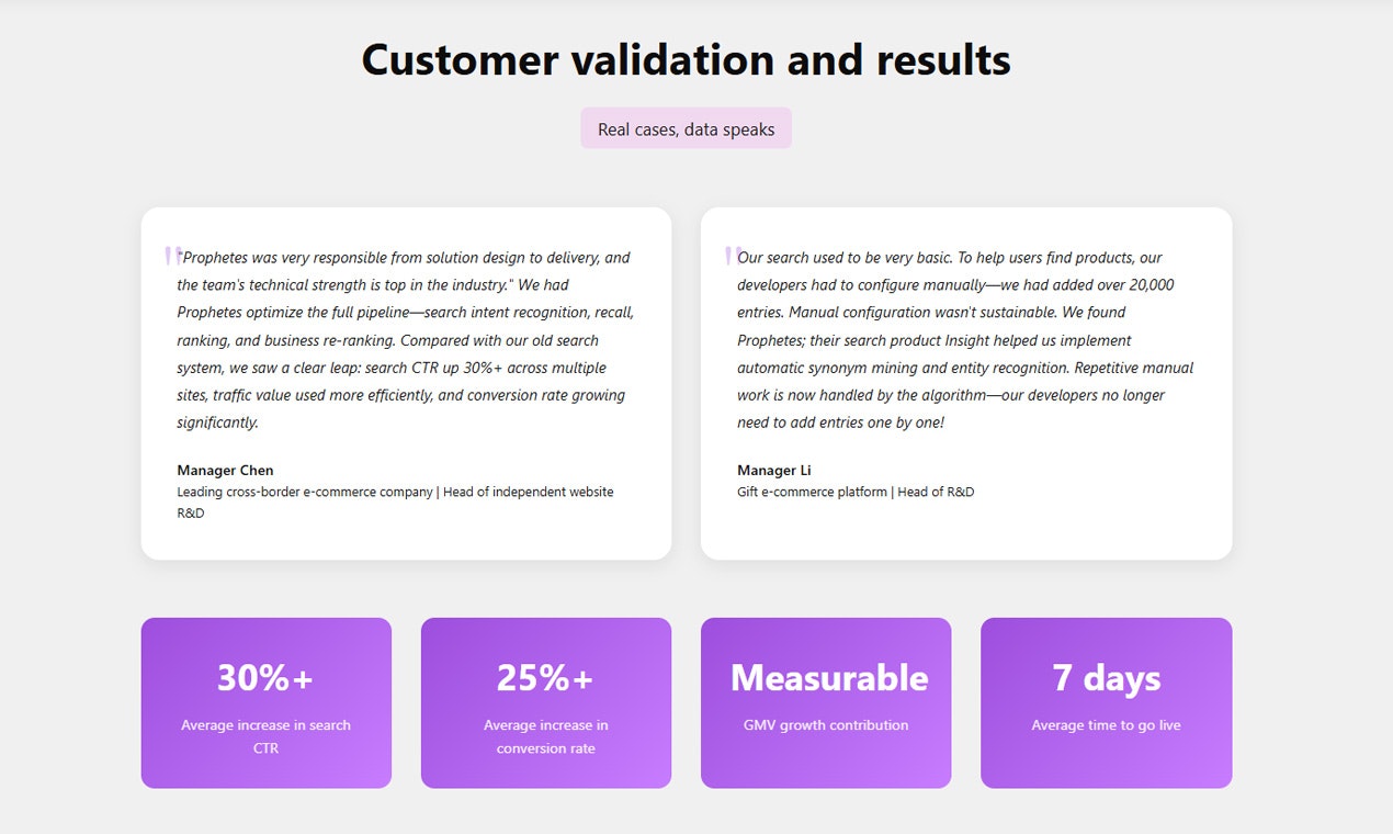 Search Engine for Ecommerce Websites gallery image