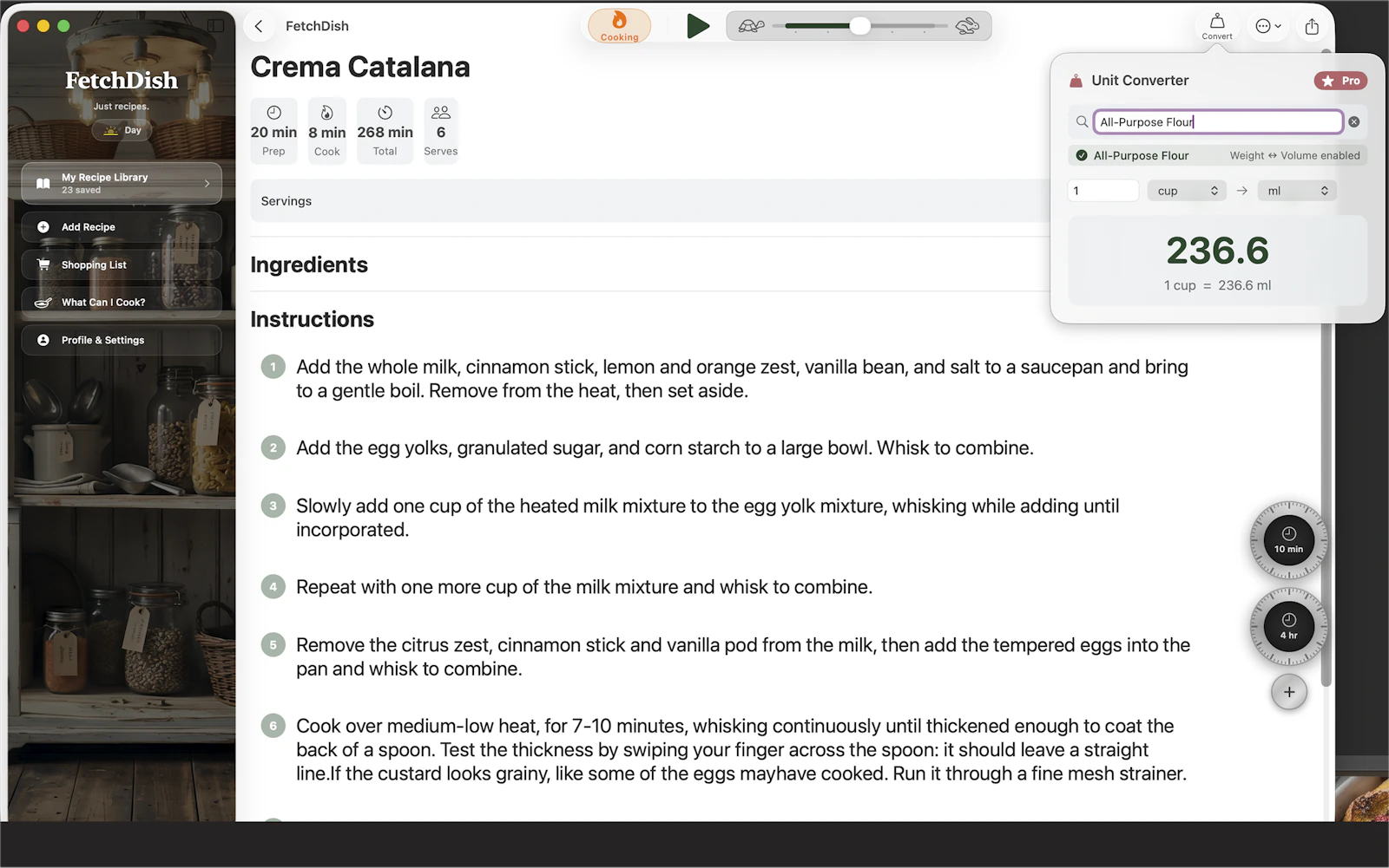 FetchDish: No life stories. Just recipes screenshot 6