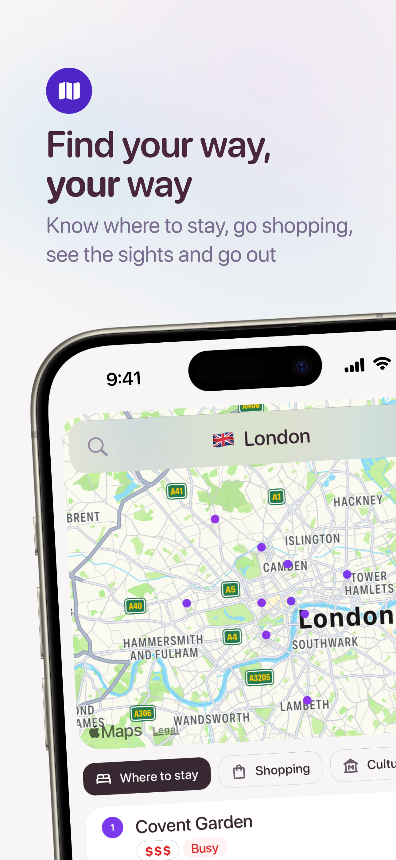 जिस तरह से - किसी भी शहर के लिए iOS यात्रा मार्गदर्शिकाएँ मीडिया 5