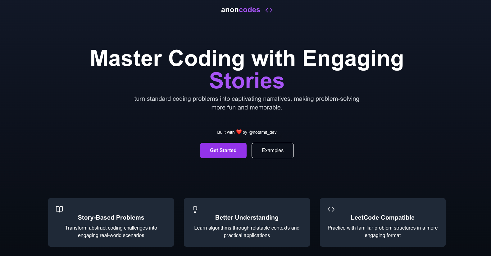 Anoncodes