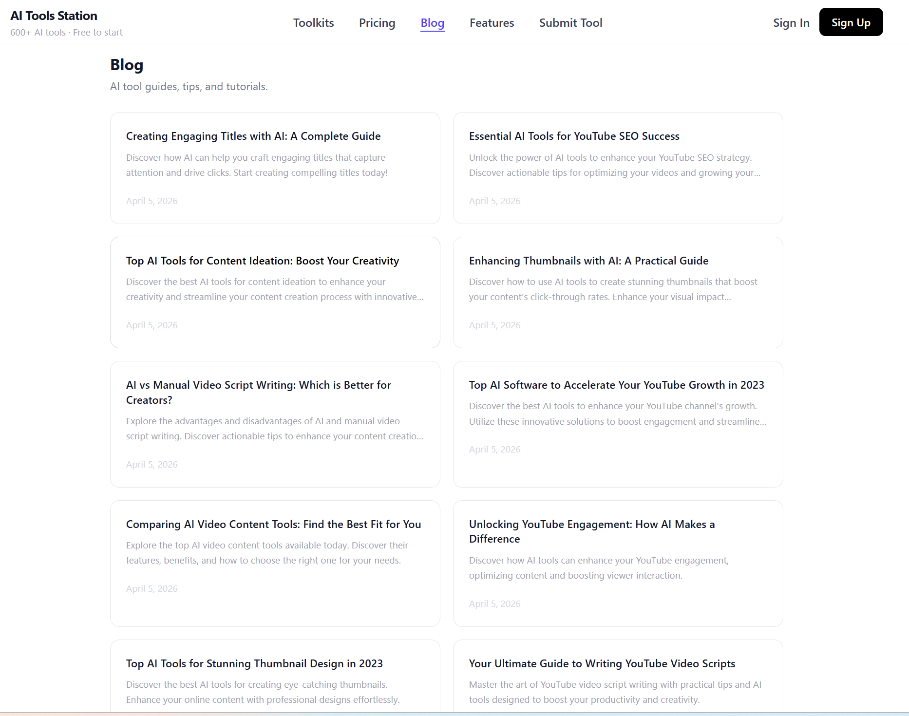 AI Tools Hub gallery image