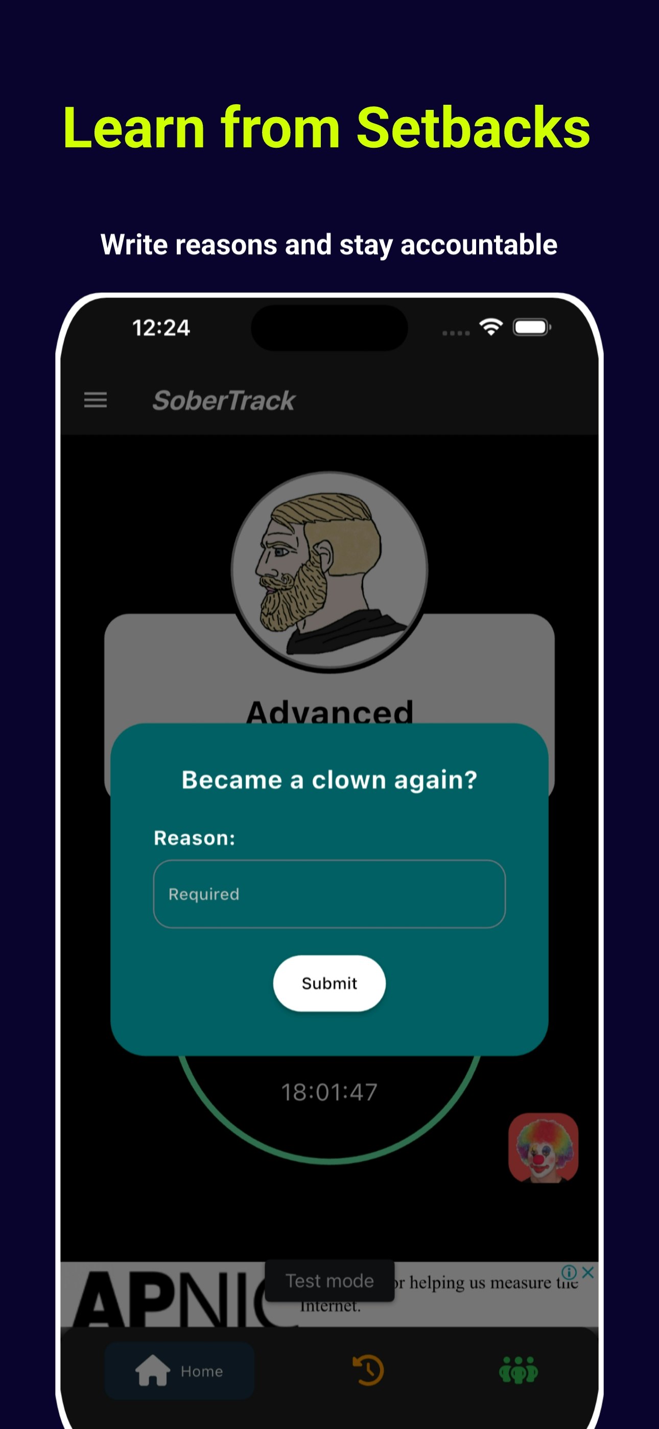 Sobertrack - Ihr persönlicher Nüchternheit Tracker Medien 4