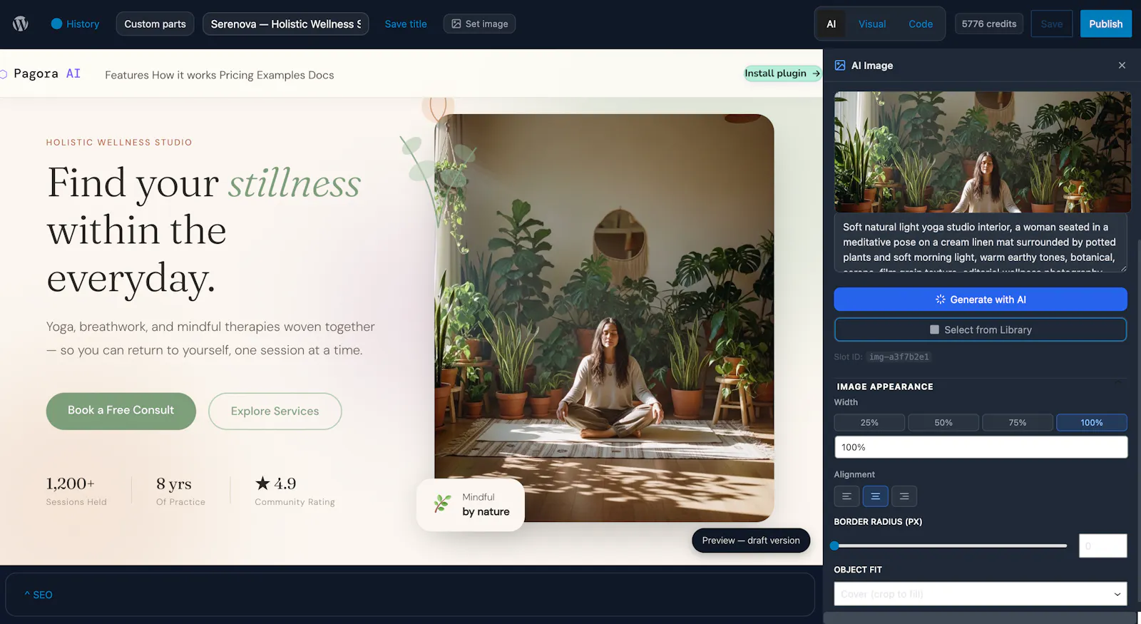 Pagora AI - Wordpress plugin screenshot 4