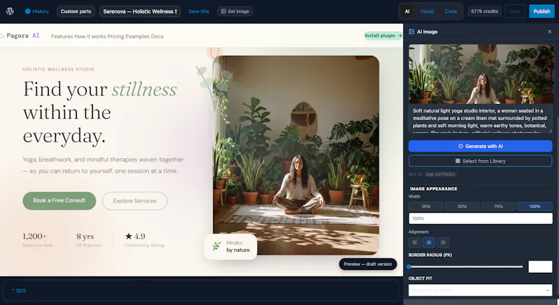 Pagora AI - Wordpress plugin screenshot 4