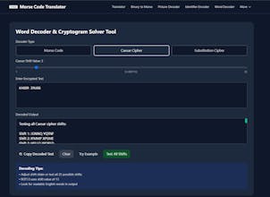 Morse Code Translator gallery image