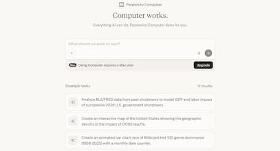 Perplexity Computer gallery image