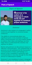 English Grammar Parts of Speech gallery image