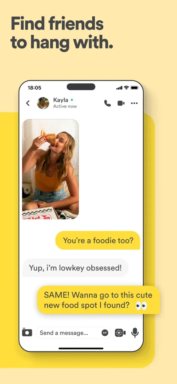 Bumble für Freunde media 5