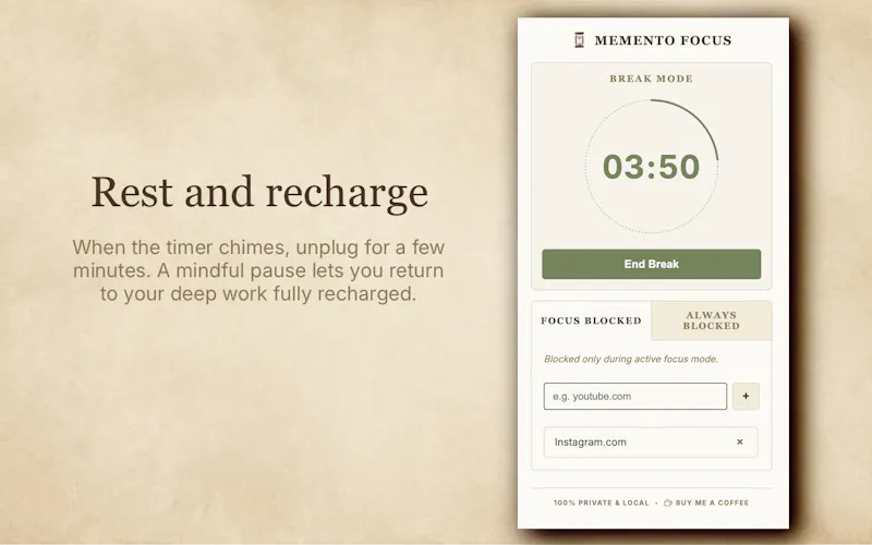 Memento Focus screenshot 2