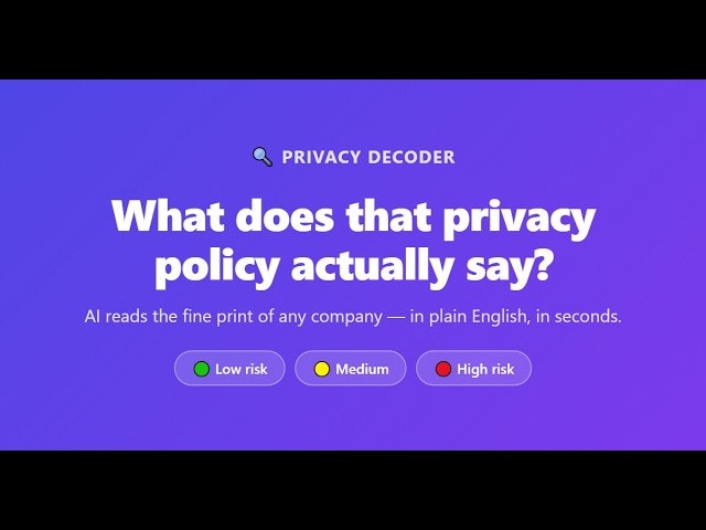 Privacy Decoder gallery image